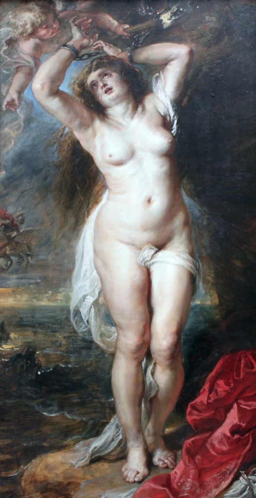 Peter Paul Rubens (1577–1640). Andrómeda. 1638. Gemäldegalerie, Berlin 